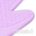 LUFEIYA Coque en Silicone Four Mitt-1 Paire Extra Long Four Professionnel Gloves-Pink - B07GDHJ7XY